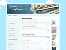 Tablet Screenshot of gimmesoft.com